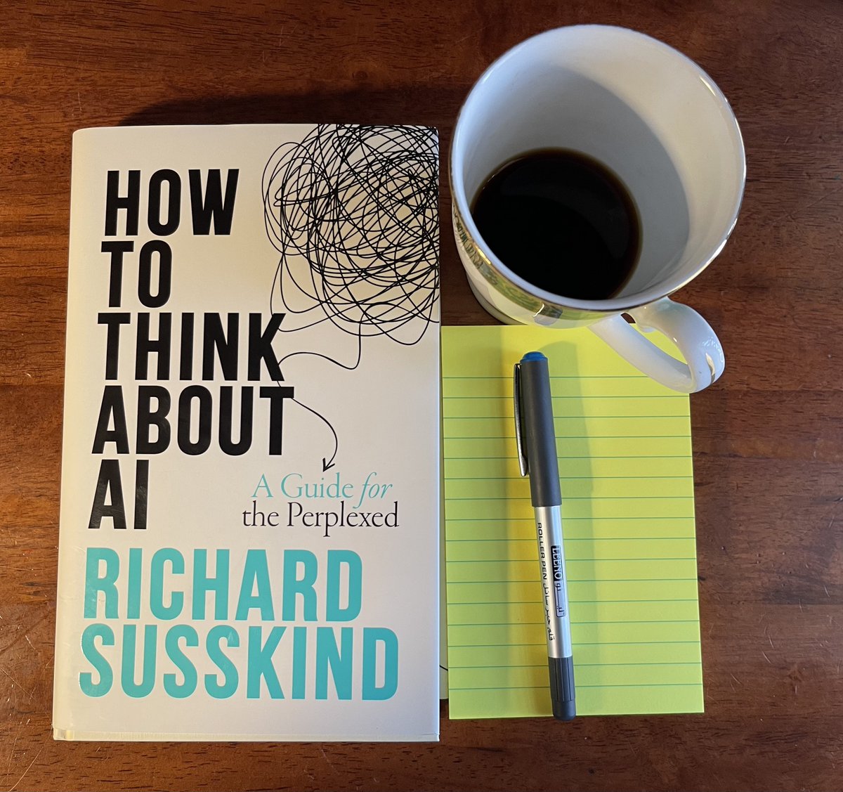 قِيل ما قِيل عن "عصر" الذكاء الاصطناعي، ولكن هذه أول مرة أقرأ كلامًا يُشبَّهه بثورات علمية واجتماعية مؤثرة، مثل ظهور الكتابة والتدوين، وابتكار آلة الطباعة، والثورة الصناعية، وظهور وسائل التواصل والاتصال.  ما أجمل أن يعيش الإنسان في زمن الفتوحات العلمية الكُبرى.