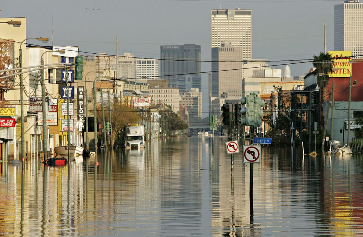 20 years ago, Katrina changed everything.  I can still see the water rising on Canal St. The faces of those we helped. The ones we couldn't. As an NOPD Leiutenant, I saw the worst of it, but I also saw the best in people. I'll never forget the strength of my city. #Katrina20