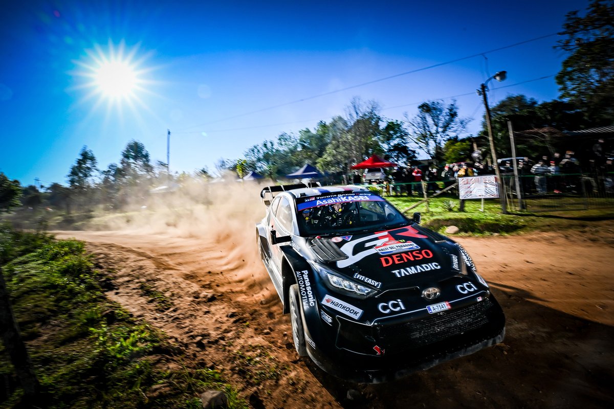 Stage win 🥇

SS3 Yerbatera 1 (30.00 km)
1⃣ OGIER 15'55.5
2. Fourmaux +1.7s
3. Neuville +4.6s
4. Rovanperä +4.9s
5. Evans +10.3s

🎙️ "We try, but when you lose so much in one stage it's difficult to do anything. This one was a good one. There's not much more we can lose now. When