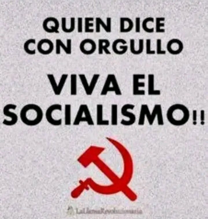 CamilaGzlez34's tweet photo. Yo lo digo con orgullo.
💪Viva el Socialismo!!! https://t.co/fIVOdpSEIC