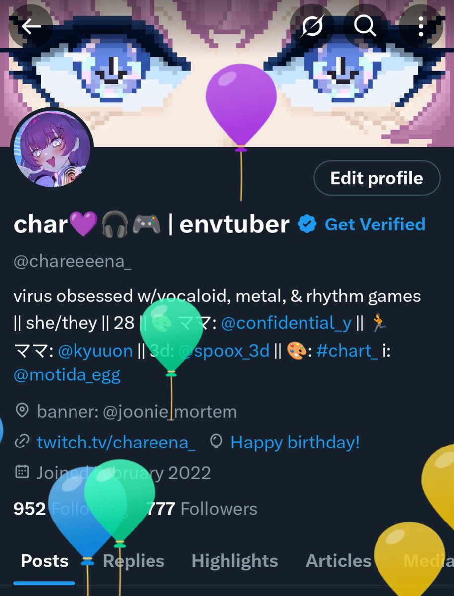 It's my birthday 🥳