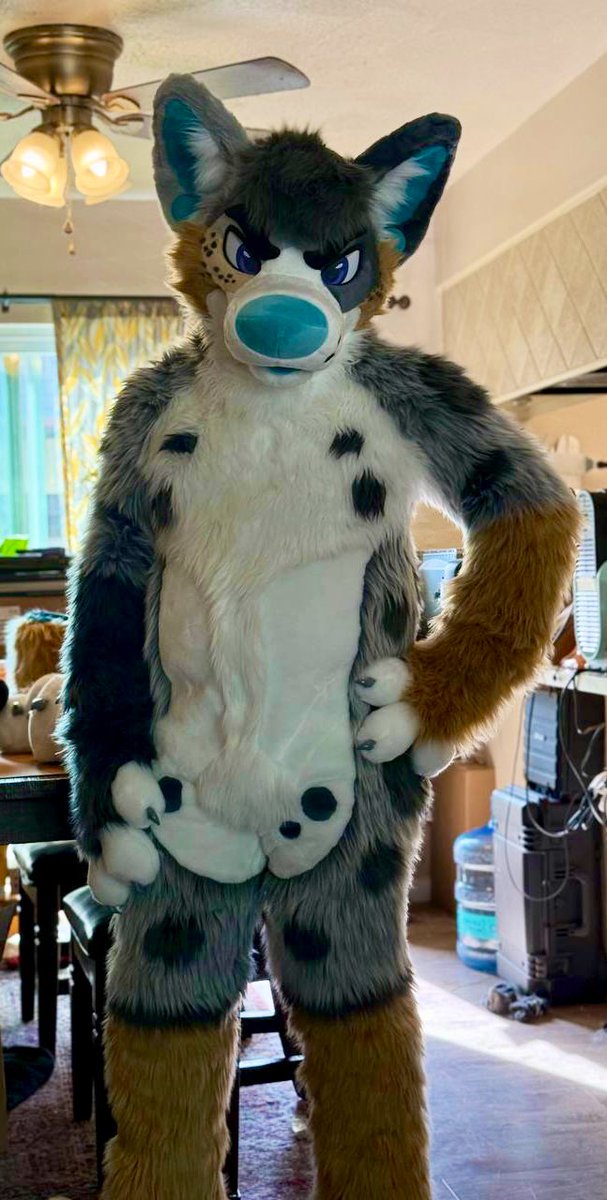Giving you the look this #FursuitFriday!

🪡: <a href="/mixedcandy/">Mixedcandy Inc</a>