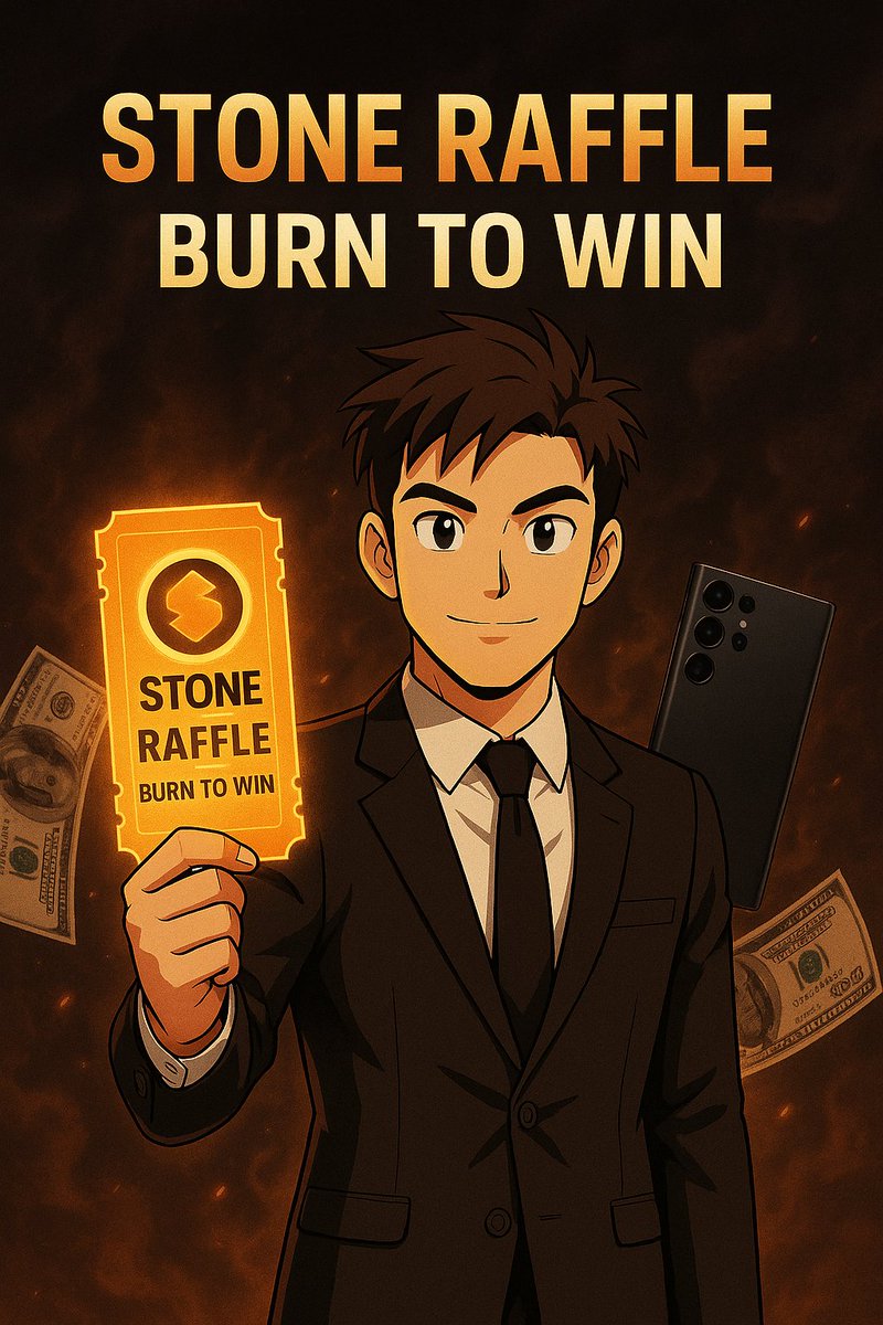 Just a reminder for everyone keeping an eye on the $STONE Raffle 👀 <a href="/STONE_STX/">STONE l $STONE</a>

■ You burn $STONE to grab a ticket
■ The big prize is a Samsung S23 Ultra 📱
■ 4 others will share $300 💸

Nothing complicated. More tickets = better shot.

Who’s already in? 
#STONERAFFLE $STONE