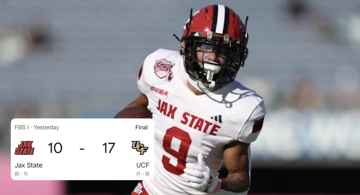 AndrewSportss4's tweet image. 3 plays just on Jacksonville State yesterday.. 🤣

** 𝐀𝐋𝐋 𝐑𝐄𝐓𝐖𝐄𝐄𝐓𝐒 𝐖𝐈𝐋𝐋 𝐑𝐄𝐂𝐄𝐈𝐕𝐄 𝐌𝐘 𝐂𝐅𝐁 𝐏𝐋𝐀𝐘 𝐎𝐅 𝐓𝐇𝐄 𝐖𝐄𝐄𝐊 𝐒𝐄𝐋𝐄𝐂𝐓𝐈𝐎𝐍. **

✅ Jax State 1Q +6.5 (+120) / (+1.2u) 
✅ Jax State 1H +13.5 (-110) / (+1.36u)
✅ Jax State +18.5 (-110) / (+2u)…