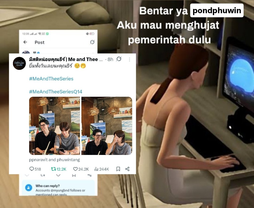 🌺 lagi sibuk !!! tweet media