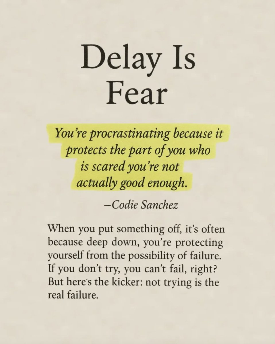 Uncomfortable truth.