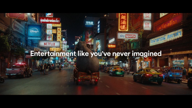 RichBaggies's tweet image. 🐘🚚 Entertainment like you’ve never seen before... Our new ad, featuring our elephant heroine takes you on a wild ride – showcasing @VirginMedia’s world-class TV offering. 🎬 Watch it now. Find out more: vmo2.co/3VmNmgu... #TeamVirginMediaO2 dy.si/Djde3m