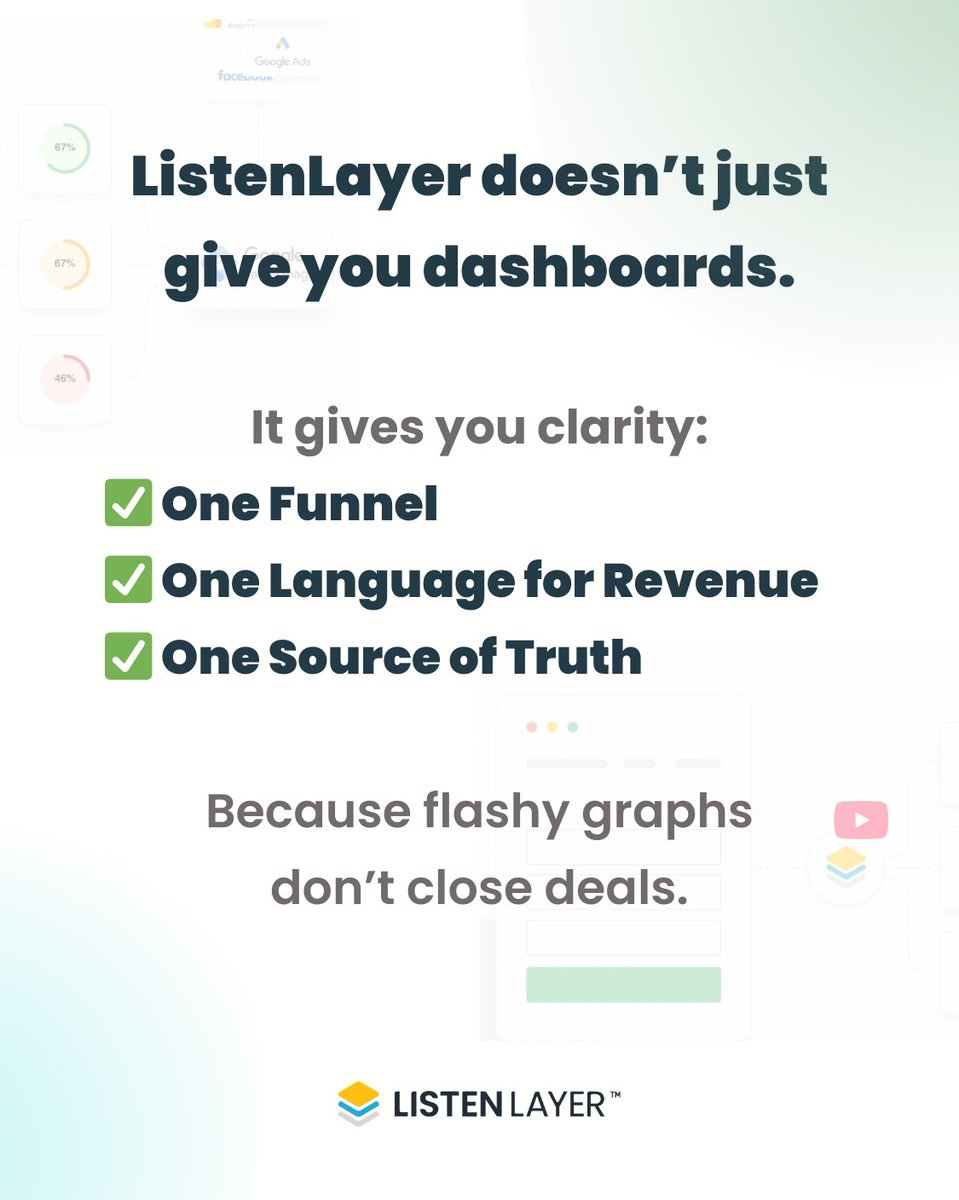 listenlayer's tweet image. Flashy graphs don’t close deals.
Truth does.

That’s why I built @listenlayer .