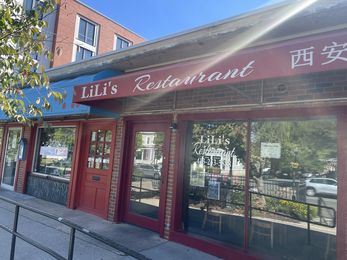 Lili's Restaurant in downtown Amherst, 197 N. Pleasant St. already one of the highest rated Yelp restaurants in New England was just named by Yelp one of the top 100 Chinese Restaurants in the country. And it is well deserved, great food.  Dine-in or takeout.