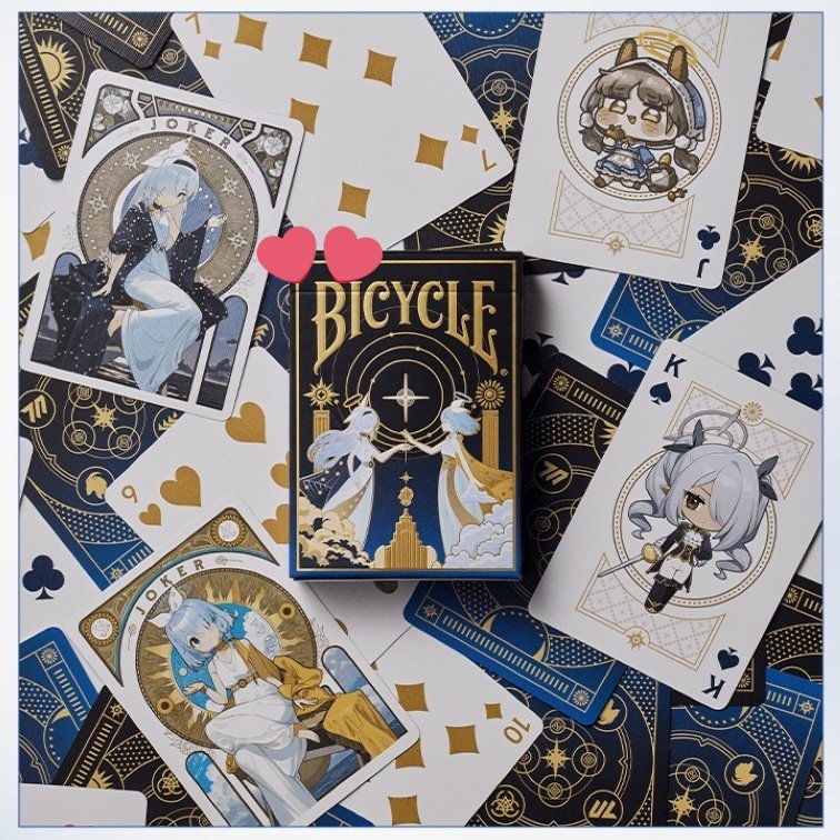 ★期間限定★ ブルーアーカイブ Bicycle コラボ トランプ 韓国 ネクソン ☆期間限定☆ ブルーアーカイブ Bicycle コラボ トランプ 韓国