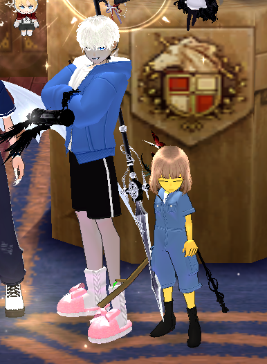 길터에 샌즈있길래 나도 프리스크함