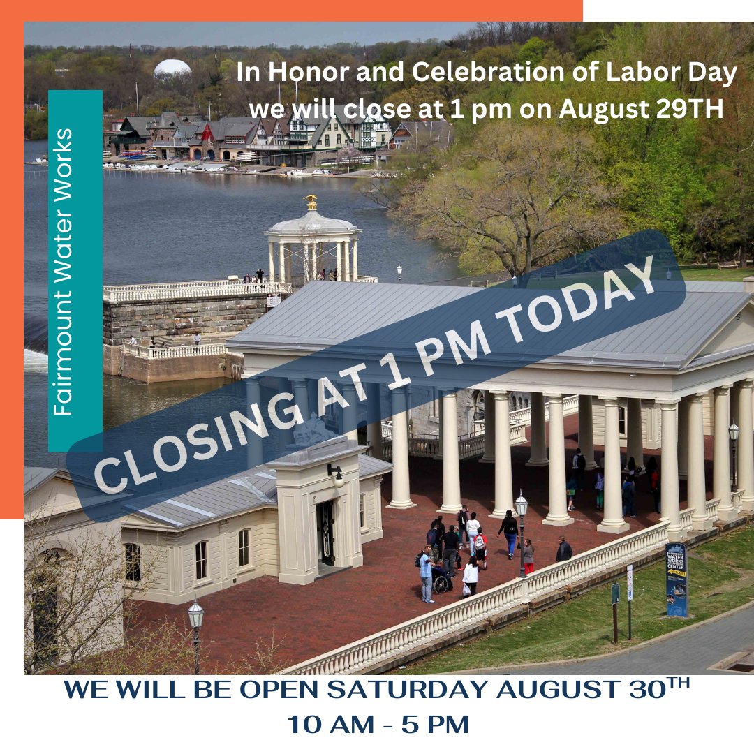 Fairmount Water Works Interpretive Center tweet media