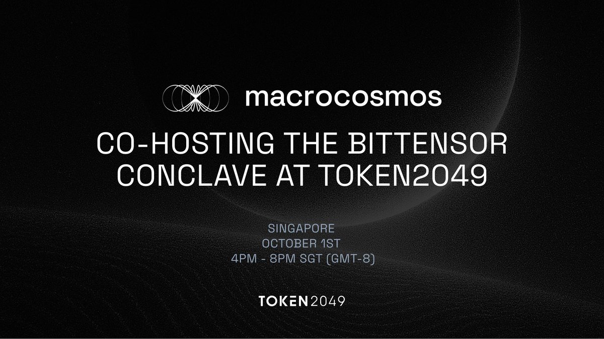 Macrocosmos tweet media