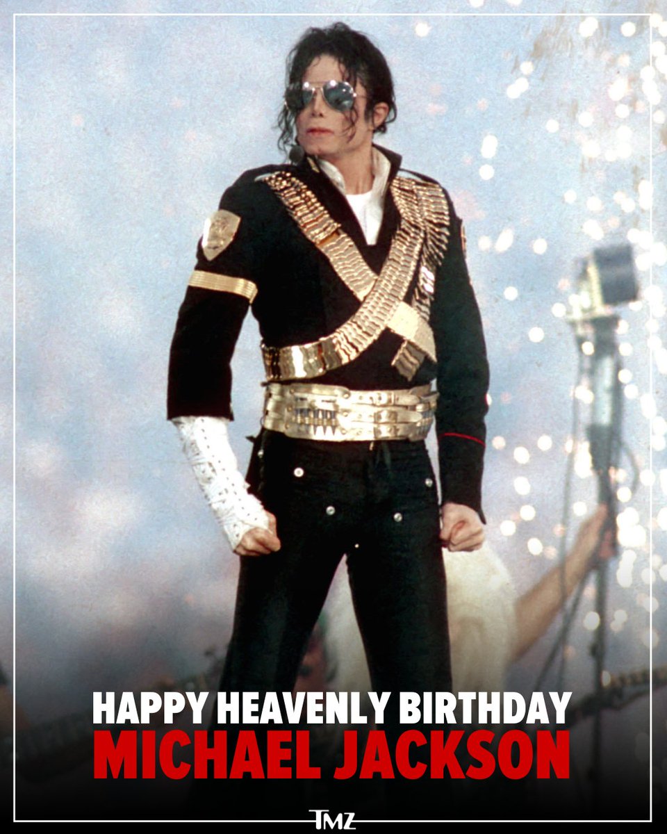 Happy heavenly birthday to the KING of Pop 🙏