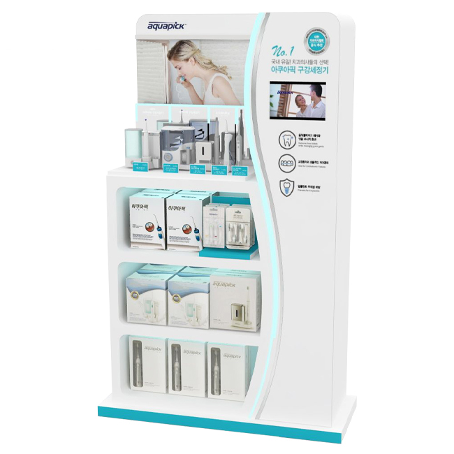 tp_display's tweet image. New launch: Wood Display Stand with LED Light ✨

Built for retail brands in oral care.
→ Custom wood base + back panel + cabinet + video box
→ LED shelves for perfect product highlighting

👉tp-display.com/ct069-wood-ret…

#RetailDisplay #ProductDisplay #OralCare #POSDisplay