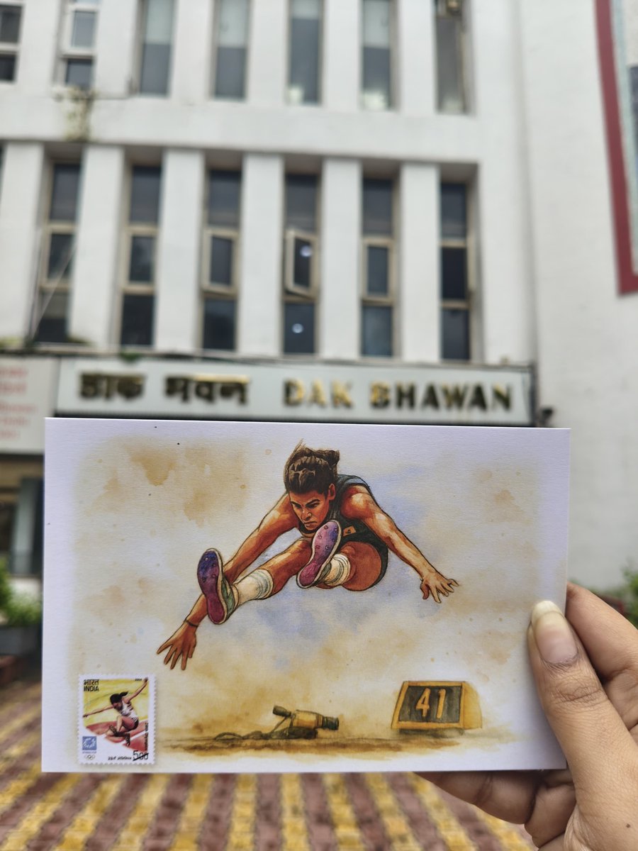 They’ve carried the nation’s pride across the world... 🇮🇳 Every drop of sweat, every struggle, every win tells a story of courage, passion, and determination.

Today, we carry their legacy in a different way, with a special release of picture postcards that celebrate all our