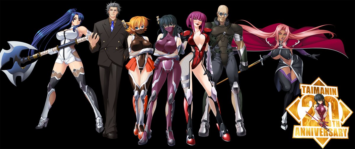 guys, this might be a bit sudden, but this year marks Taimanin 20th anniversary.
Thank you so much.
Please continue to support Taimanin.

by the way, is this English correct?
#Taimanin