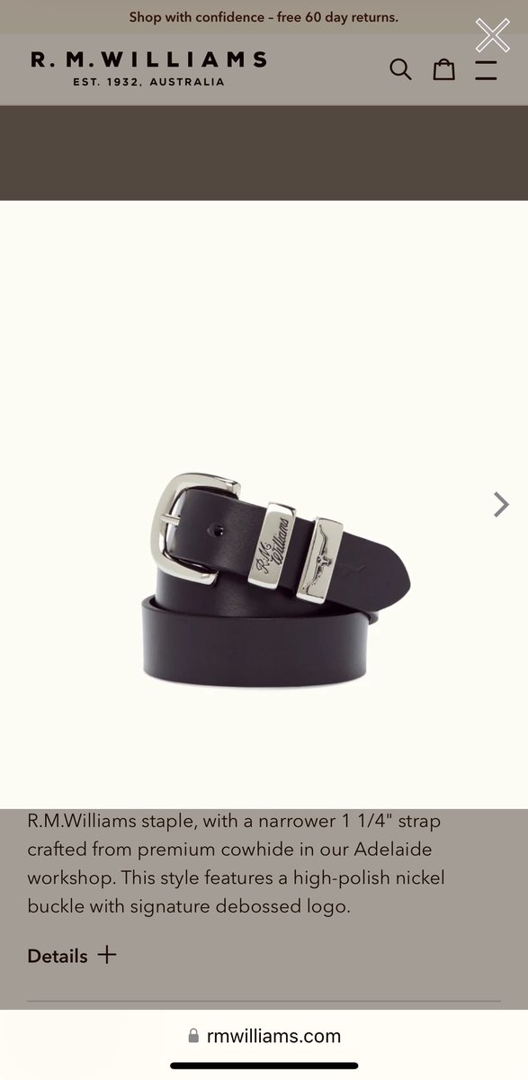 everythingplug0's tweet image. RM Williams drover Belt available 
Material:pure leather 

Price :¢1200.00

wa.me//233543406470

Nationwide Delivery📦🚚 available at a fee .

Send us a message or Call 0543406470