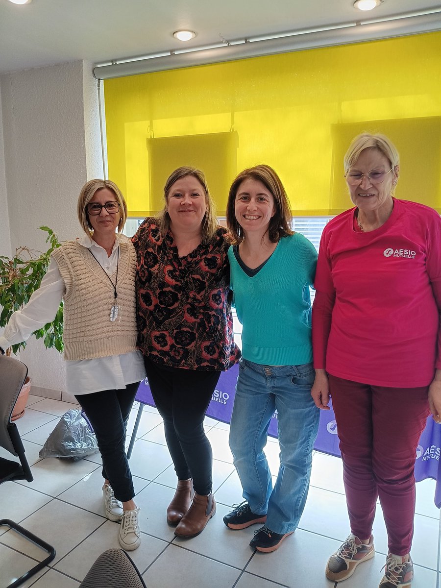 BIEN ETRE AU FÉMININ 
en Mars, massages crâniens offerts à nos adhérentes dans les agences <a href="/AesioMutuelle/">AÉSIO mutuelle</a>
9 journées - 121 massages et 231 adhérentes sensibilisées 
Un lien consolidé entre adhérentes, conseillères en agence, équipe de prévention et nos délégués 
Merci à tous