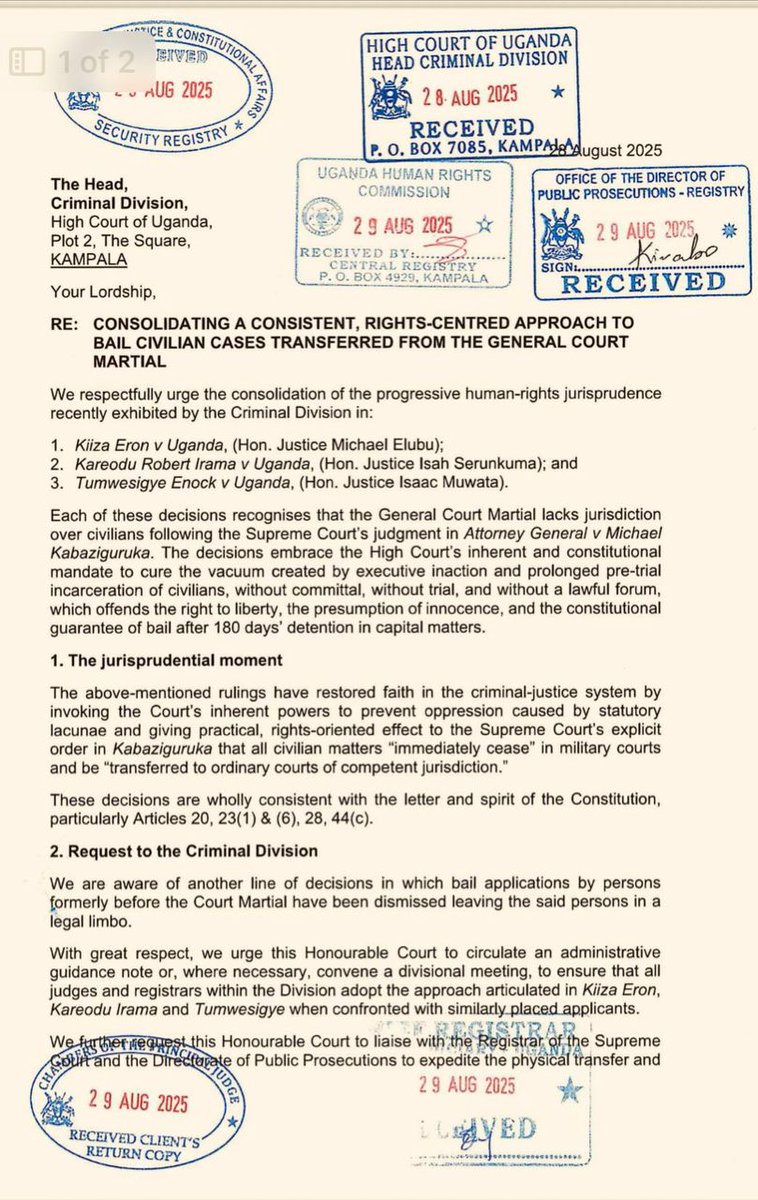 KalaliSteven's tweet image. We are saying that Courts MUST respect the citizen's Constitutional right to BAIL. Seriousness in that, is only what we desire!