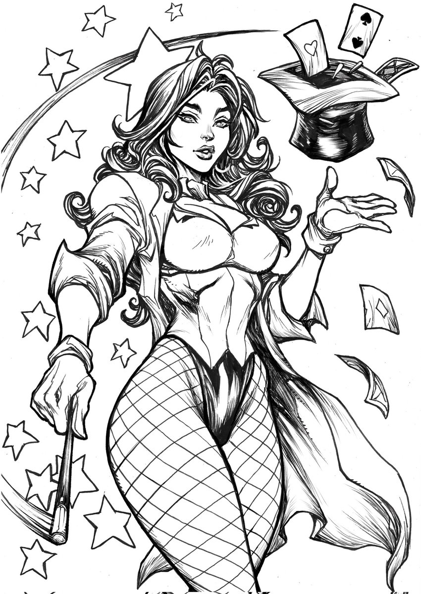 Zatanna

NYCC pre-show commission 
Pantstudio77@gmail.com

#zatanna #dccomics #nycc