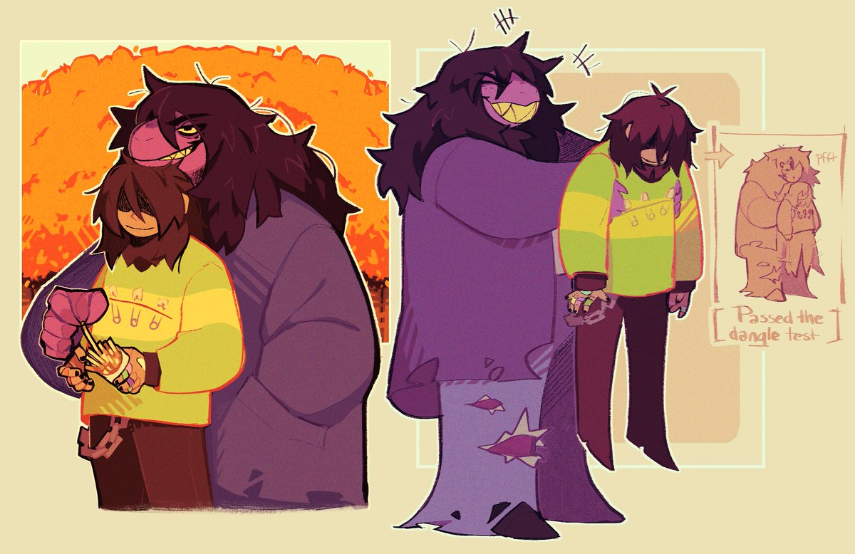 hi. so they are everything to me. #deltarune #krusie