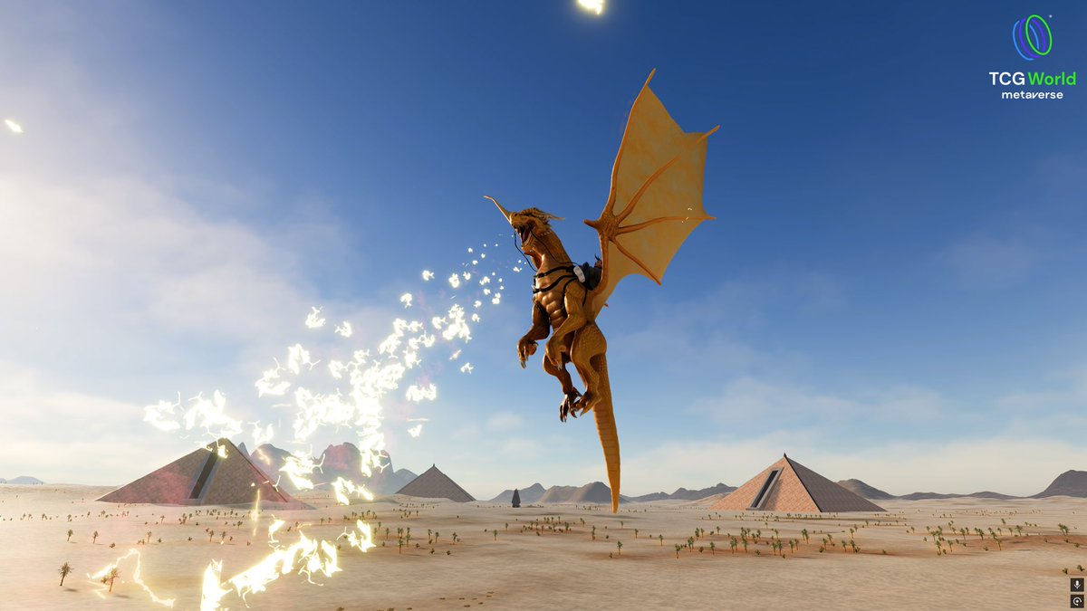 Ever wondered what it’d be like to actually fly on a dragon?

Collect 8 Dragon Cave Club NFTs to unlock the ULTIMATE prize: 
Your very own Flying Dragon 🔥 

Who wouldn’t want to rule the skies of TCG World! 😉