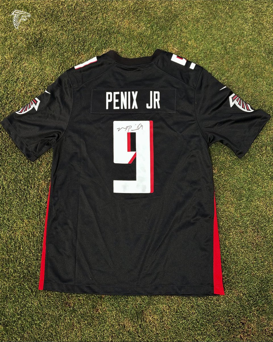 Atlanta Falcons (@atlantafalcons) on Twitter photo From <a href="/themikepenix/">Mike Penix Jr.</a> to you, Dirty Birds
RT for a chance to win this signed jersey! From <a href="/themikepenix/">Mike Penix Jr.</a> to you, Dirty Birds
RT for a chance to win this signed jersey!