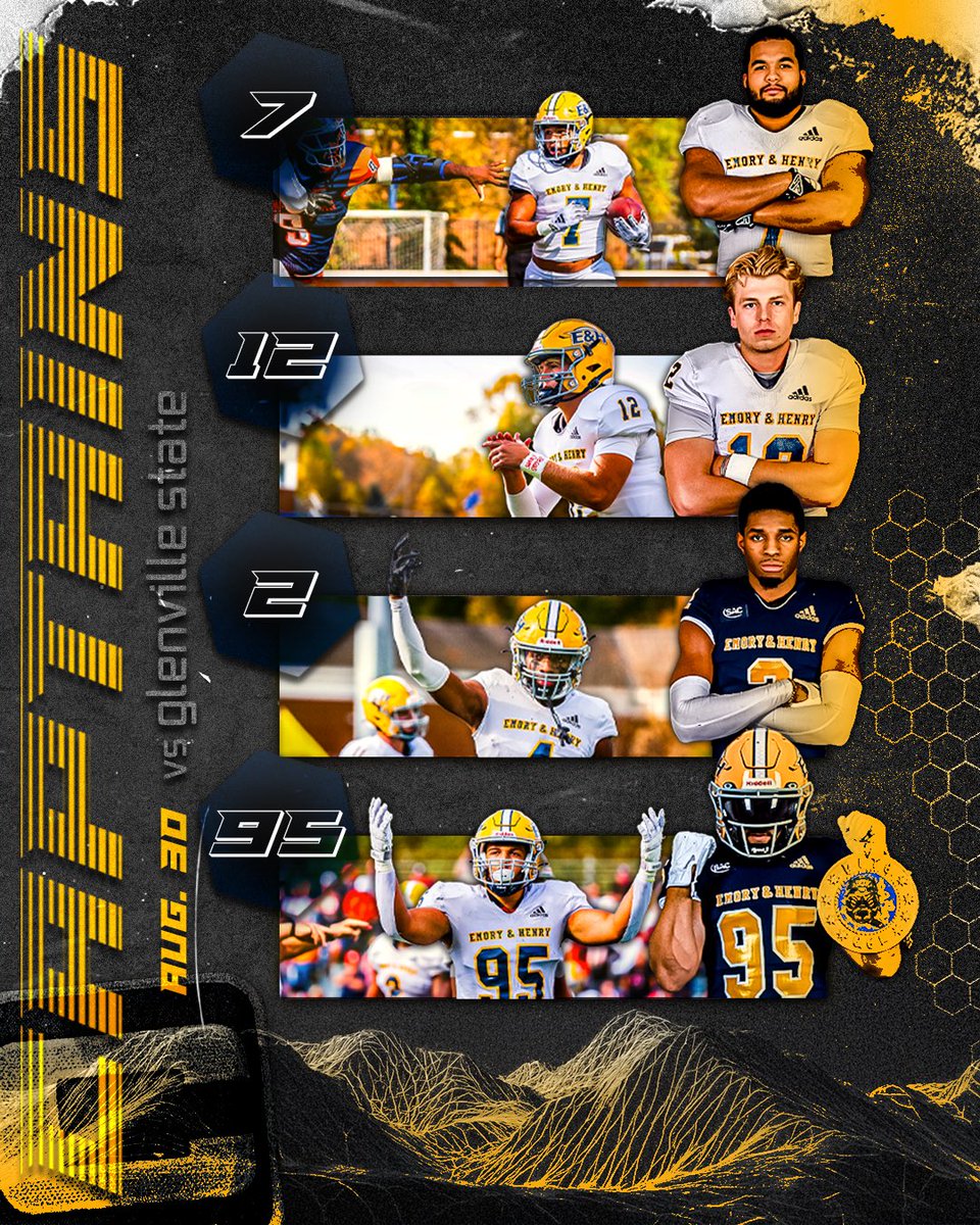 🔔𝐖𝐄𝐄𝐊 𝟏 𝐂𝐀𝐏𝐓𝐀𝐈𝐍𝐒🔔

The Wasps are taking a road trip to the mountains of West Virginia to start the 2025 season against Glenville St. 🛣️⛰️

#GoWasps 🚧🛸
#BlueCollarGoldStandard
