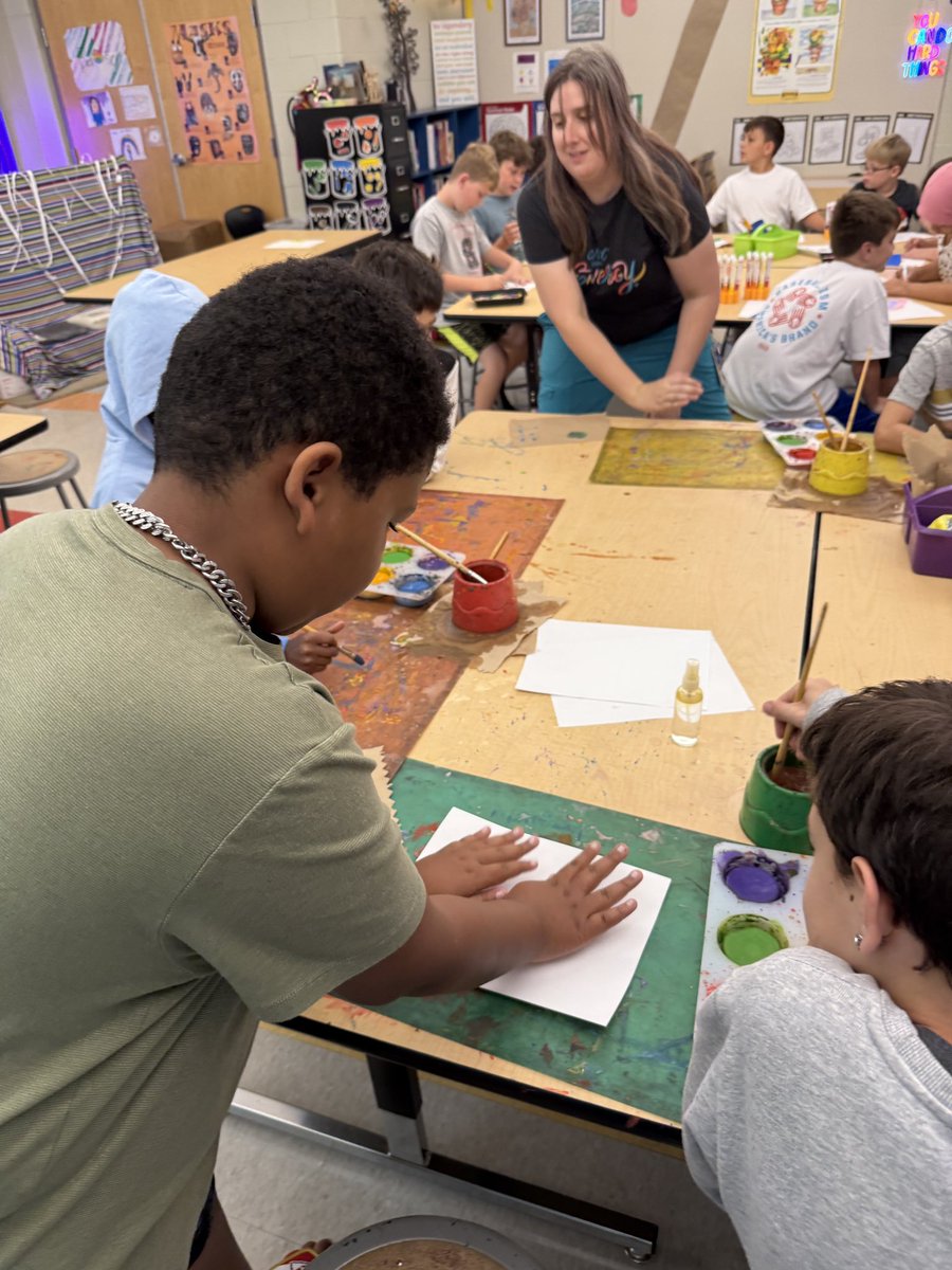 Love getting in classroom! So many great things going on! Can’t wait to see the impact it makes! #ITWatchUsGrow #FortProud