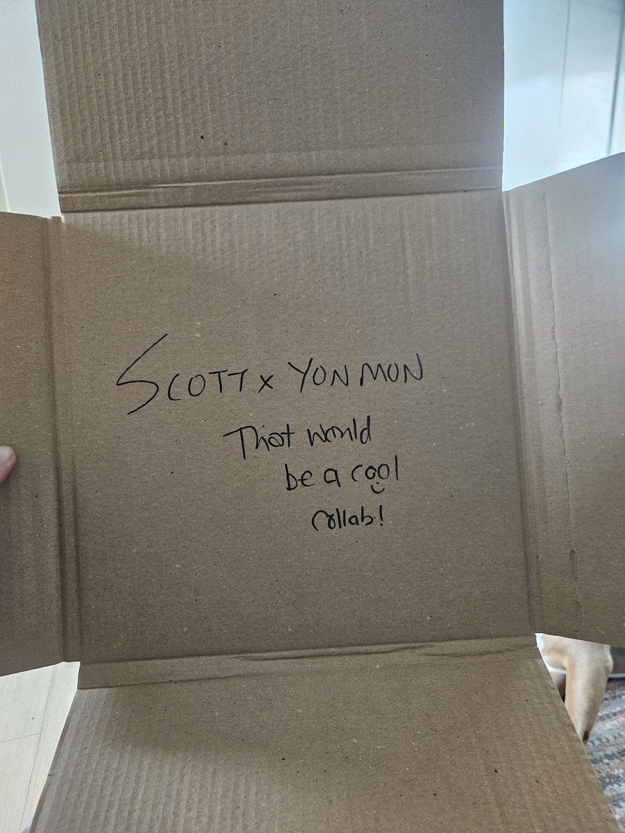 scottmusicdruid's tweet photo. HAPPY RELEASE DAY!
@IamYonMon169799 album has just arrived thanks to @waxandbeans Bury. Ben is pushing for a Scott & Yon Mon Collab! Myself & Roy already have a song title! 'Diamonds in the Rough' ๐ Maybe it's an album title! ๐
#yonmon #theshedproject #newmusicfriday https://t.co/WRcsnvbV18
