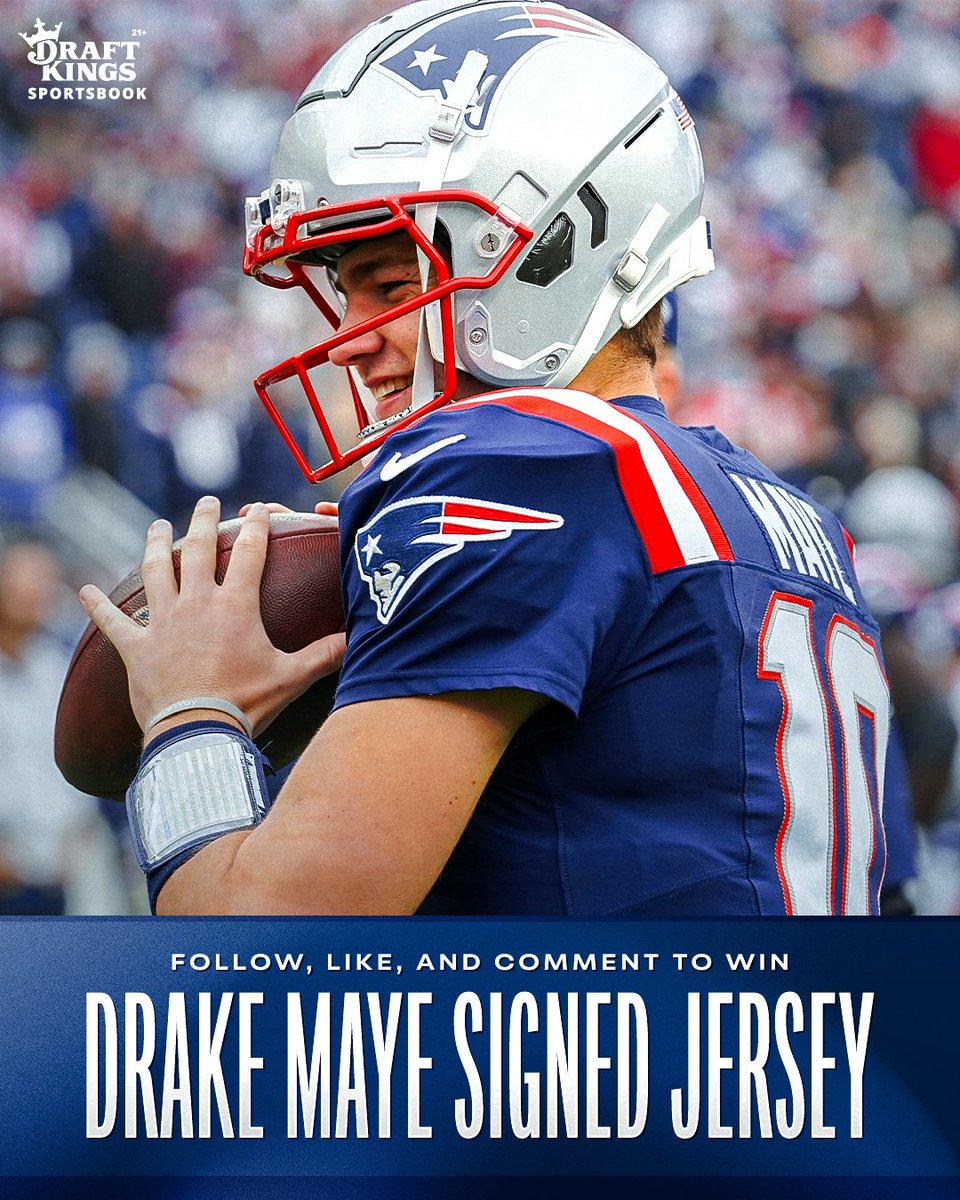 New England Patriots (@patriots) on Twitter photo Birthday gift!! 🎁
Like, follow <a href="/DKSportsbook/">DraftKings Sportsbook</a> & comment for a chance to win: bit.ly/4nbvj9f Birthday gift!! 🎁
Like, follow <a href="/DKSportsbook/">DraftKings Sportsbook</a> & comment for a chance to win: bit.ly/4nbvj9f