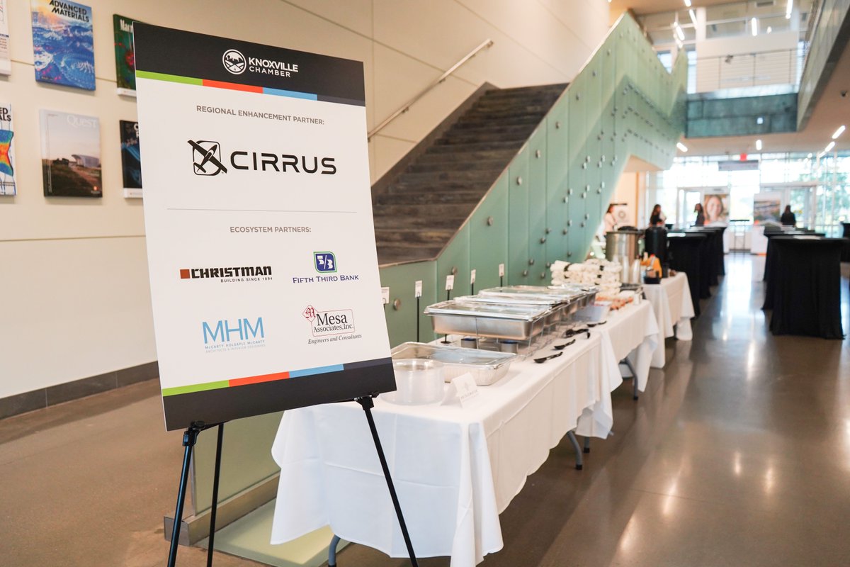 knoxchamber's tweet image. Knoxville’s innovation community is growing! This week, our Premier Partners welcomed the 2025 Spark Cleantech Accelerator and Innovation Crossroads cohorts. These startups represent the future of Knoxville’s economy and we were glad to connect them with our business community!
