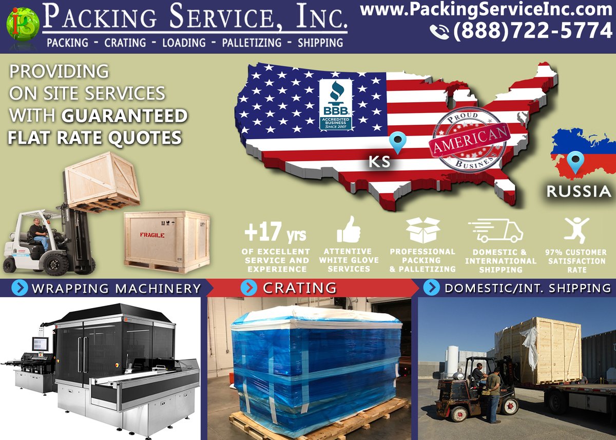 PackingService's tweet image. #Crating is in our blood, its what we do. We will #Professionally #Ship your goods to whatever location you desire. Learn more at packingserviceinc.com or give us a call at 888-722–5774