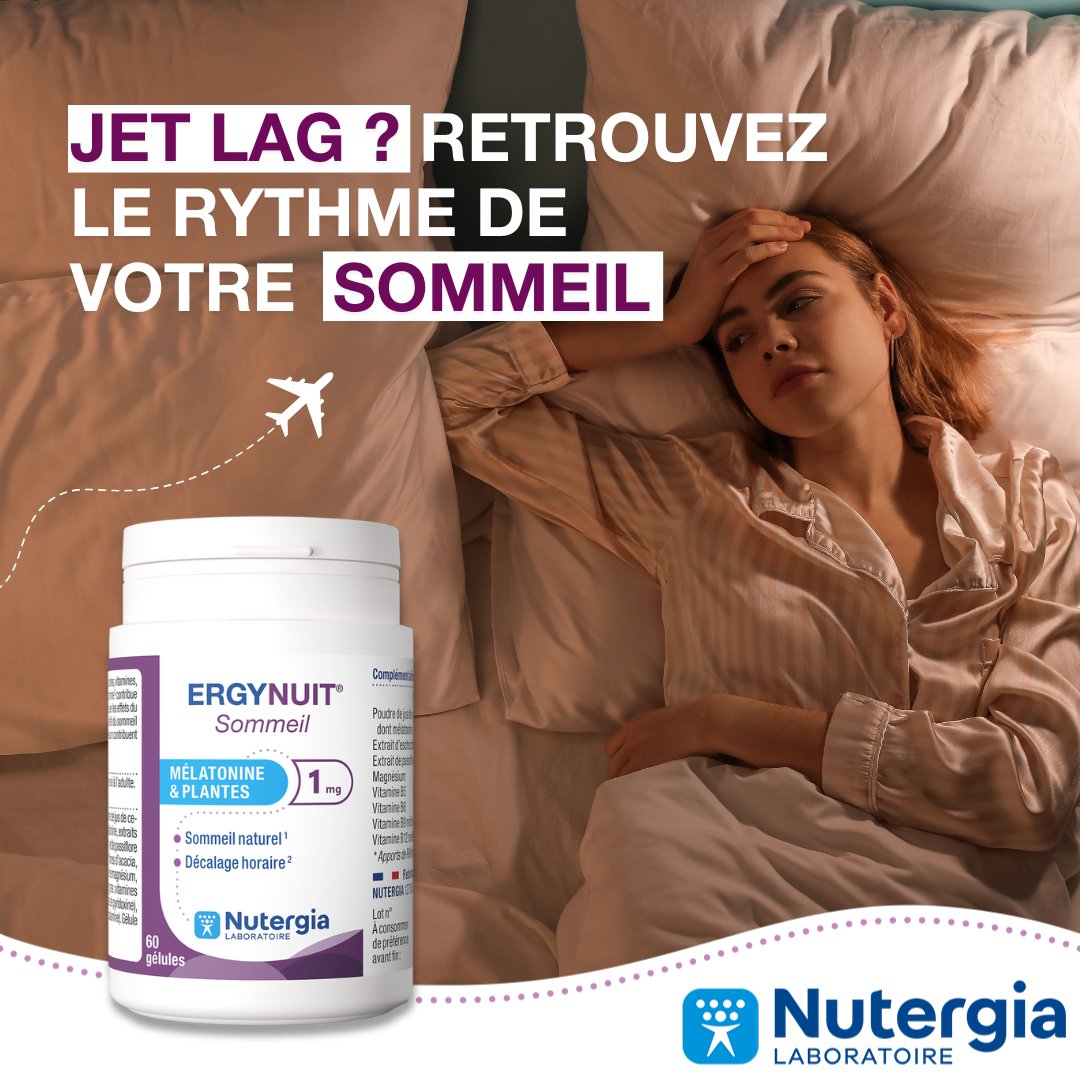 Après les vacances, retrouver un rythme de sommeil régulier peut être difficile, surtout avec un décalage horaire...
ERGYNUIT Sommeil est votre allié pour un retour en douceur.
À découvrir dès maintenant :nutergia.pulse.ly/3kzxqyqgfb
