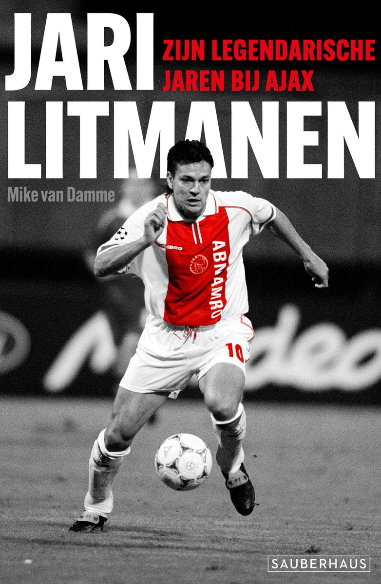 Mikro81's tweet image. Na de vakantie even bijpraten met uitgever Michel Schoonheim van Sauberhaus. Hij had mooi nieuws: de derde druk van het boek met Jari Litmanen is onderweg. #ajax