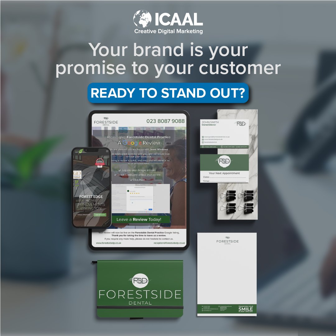 ✨ Service Spotlight: Branding ✨ Your brand is your promise to your customer. We craft strong, memorable identities that connect and convert. Ready to stand out? Let’s chat! 
internetconsultancy.pro/brand-design/?…
#ServiceSpotlight #TeamICAAL #Branding