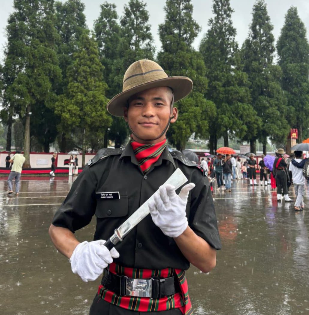(L) Jimmy Ngamminlun Mate S/O  Holkhothang Mate from Sahumphai Village, Chandel District, Manipur serving in the 5th Assam Regt. was one amongst the several Jawans swept by the strong current of the #Chenab river in J&amp;K. His mortal body was recovered this evening at around 3pm.