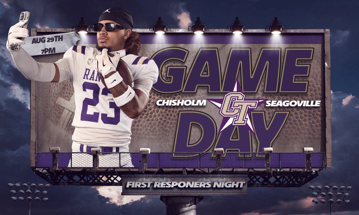 Ranger Nation Football is back! 🏈🎊 It's First Responder Night at Ranger Stadium as the boys face off against Seagoville for their first home game of the year! Show up and make some noise!📣‼️Kickoff is at 7 PM! #staypurple
Purchase your tickets here:
events.hometownticketing.com/boxoffice/eagl…