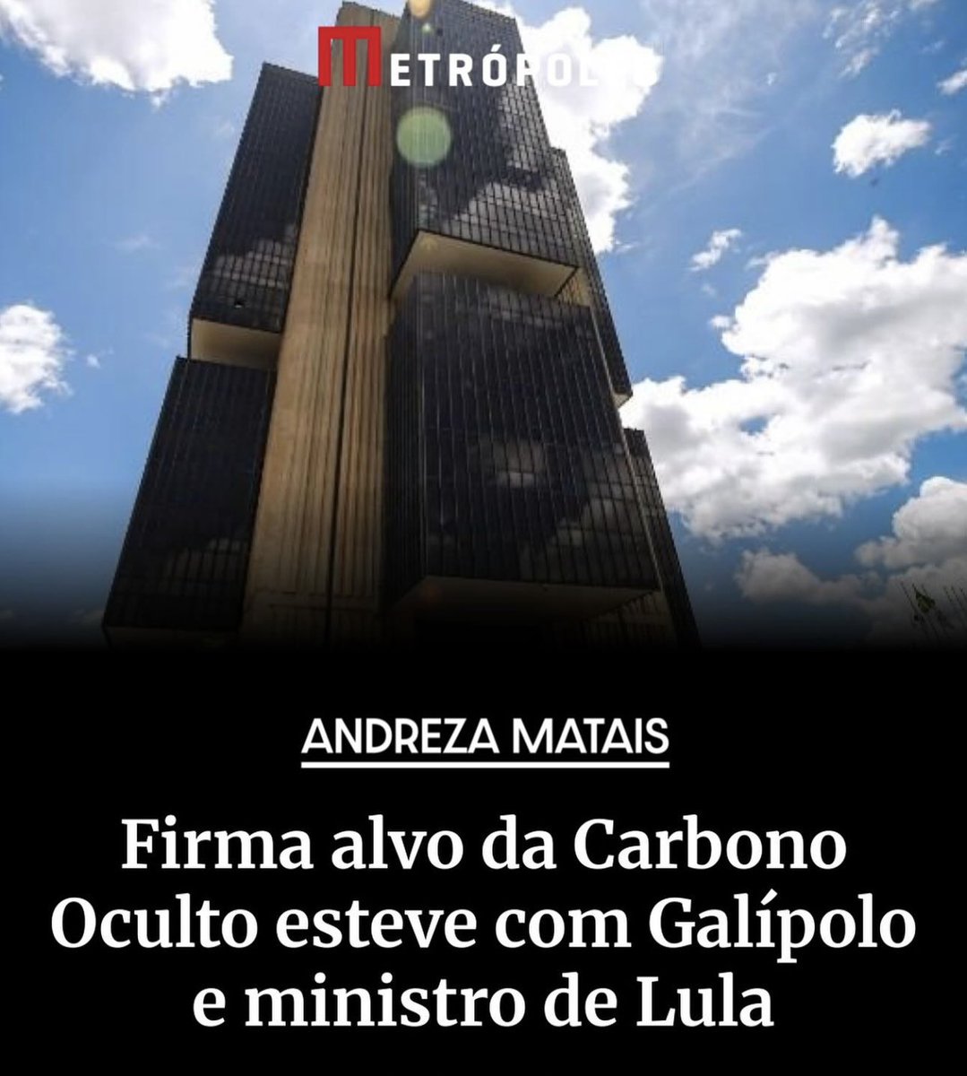 Será que o PT vai pedir a prisão do presidente do Banco Central e do ministro por causa do encontro? Já que querem prender o Nikolas por um vídeo, um encontro ocorrido há duas semanas me parece bem mais sério, não?