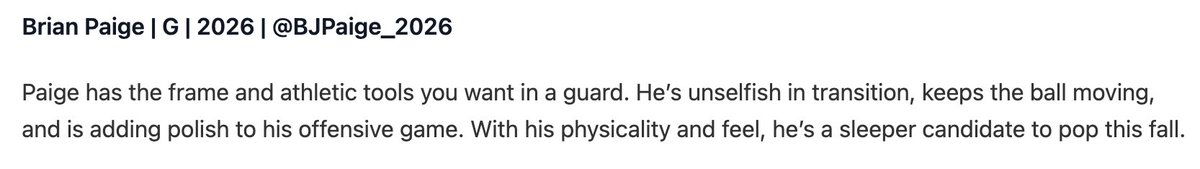 Brian "BJ" Paige tweet media