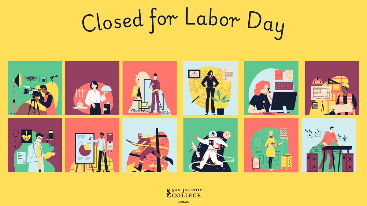 San Jac Libraries tweet media