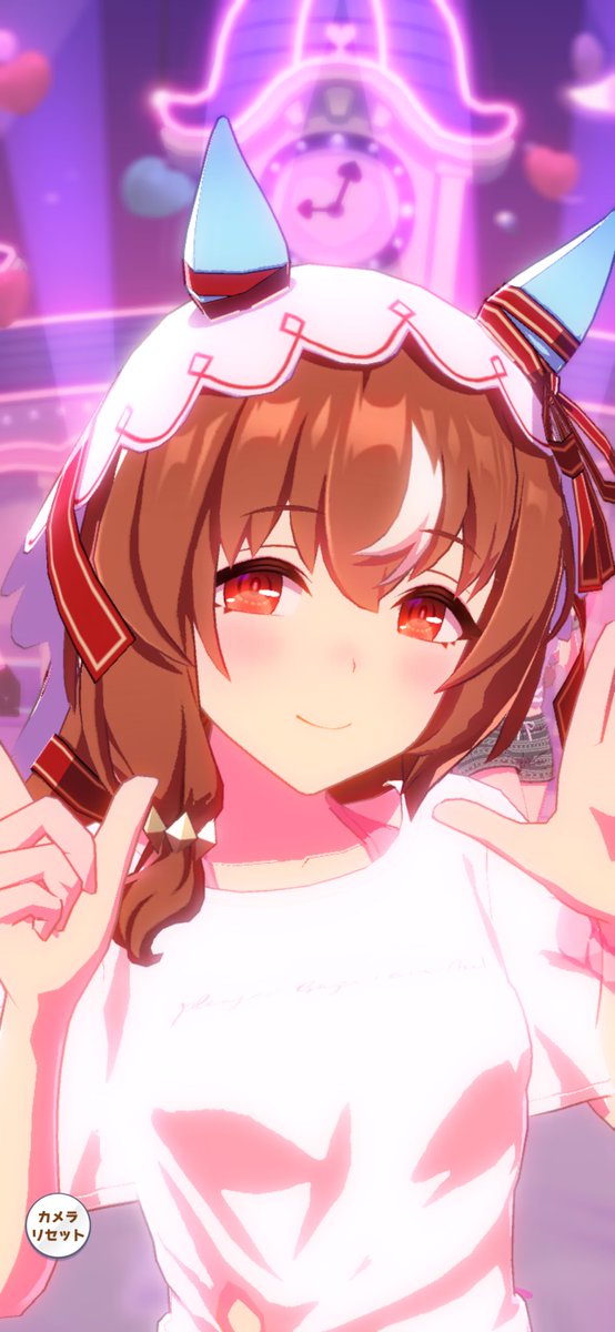 あぁー可愛ええ(;//́Д/̀/)'`ｧ'`ｧ
ジャイロで横向きにするとみんなが見られて良い感じ
この衣装も良かった
#ウマ娘 #めにしゅきラッシュっしゅ