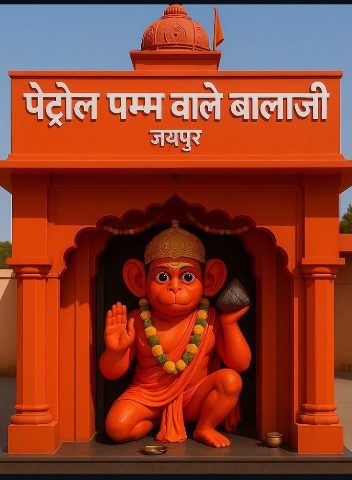 पेट्रोल पंप वाले हनुमान जी....🥺🙏