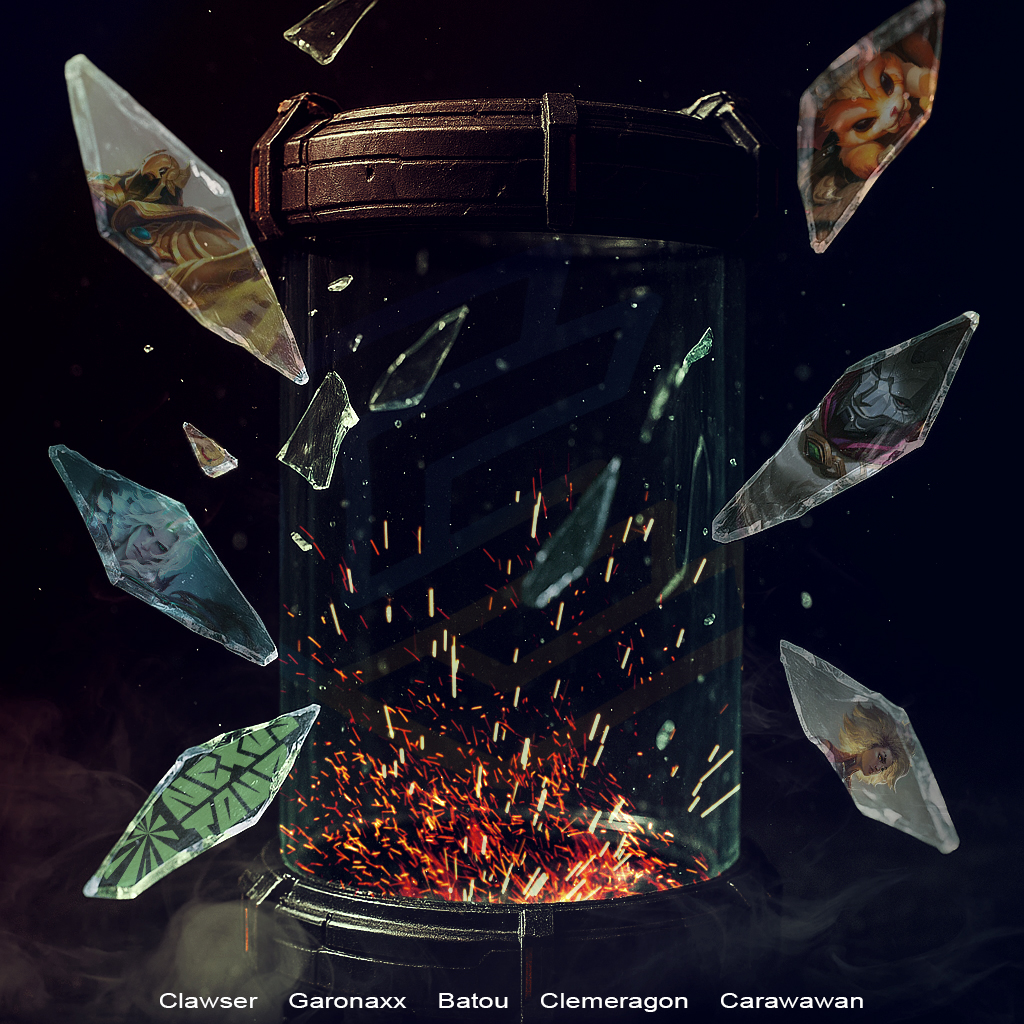 Ce week-end aura lieu l'étape 6 du Nexus tour et nous revenons plus déterminé que jamais !

On reprends les 5 même monstres et on recommence.

⚡️<a href="/Clawserrr/">Clawser</a>
🌿<a href="/GGaronax/">garonaxx</a>
🧬<a href="/batoumid/">BATOU</a>
🔫<a href="/clemeragon/">clemeragon</a>
🚑<a href="/CrispKyouma/">Rê))</a>

Encadré par notre maitre d'œuvre <a href="/SirMoonset/">Möonset</a> 

Seul la Victoire est