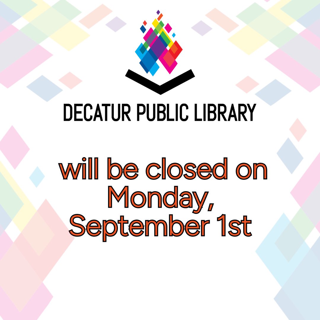 Whew, August flew by! Just a friendly reminder that we'll by closed for Labor Day, on Monday, September 1st , 2025.