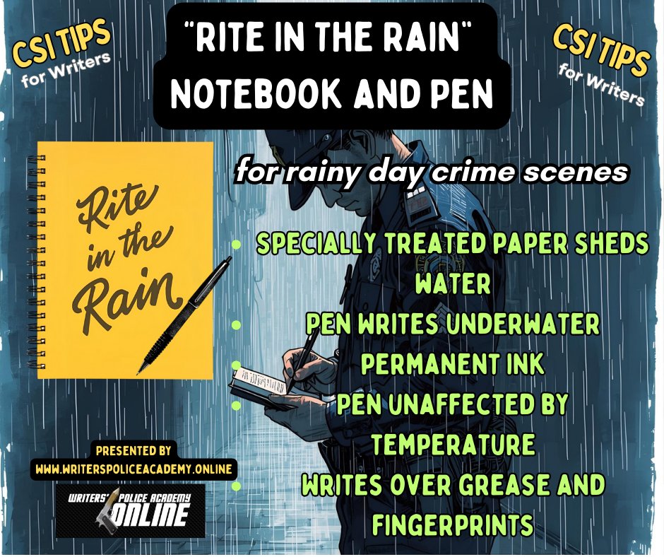 LeeLofland's tweet photo. Presented by Writers' Police Academy Online. New classes designed to help bring realism to your fiction, including A Writer's Guide to Homicide Investigations and Office Hours with Lee Lofland (live Q&amp;A sessions), coming soon!

https://t.co/awHcR4RmlW https://t.co/IosruCLHZp