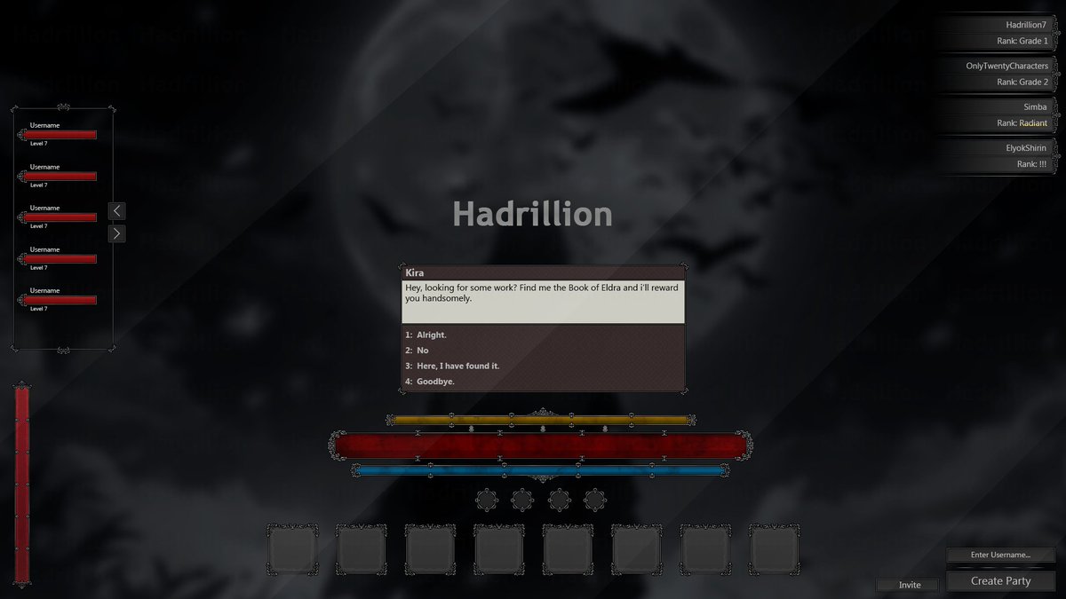 Commissioned ui!
-
Discord: Hadrillion
-
Portfolio server: discord.gg/P3XRCuwS
-
Commissions open
-
Likes and retweets appreciated!
-
#RobloxDev #Robloxlogo #Robloxgfx #ROBLOX #robloxart #robloxUi #Logodesigner #logodesigns #RTC #UserInterface