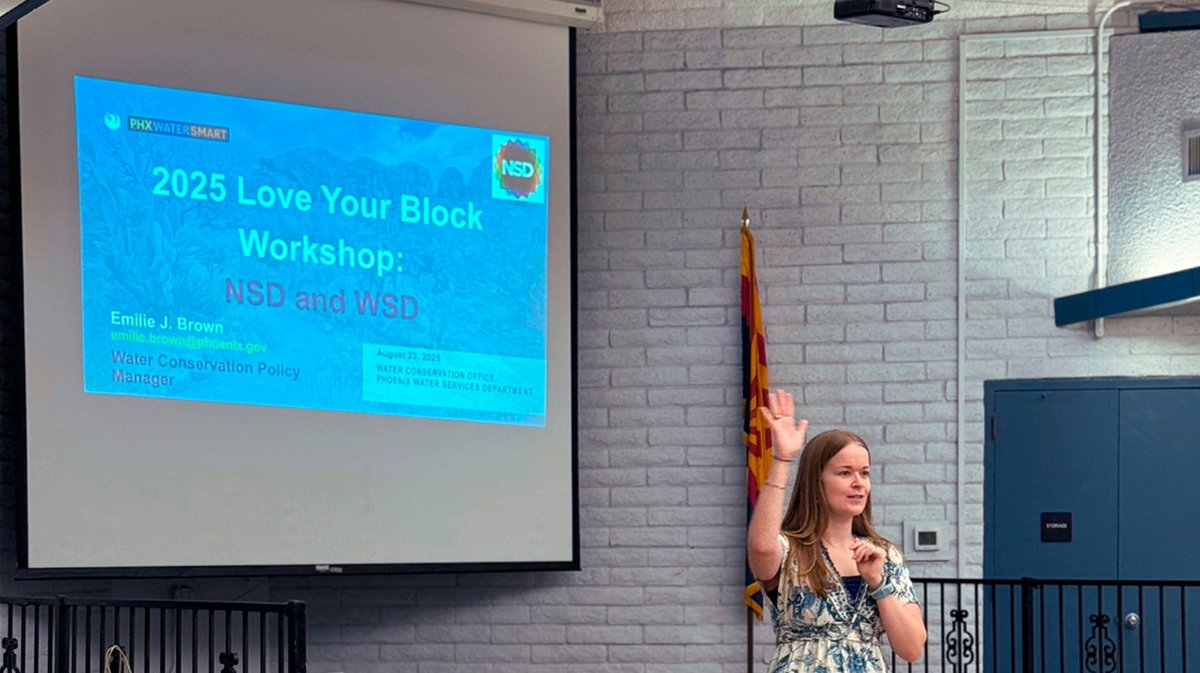 The City of Phoenix is excited to award eight neighborhoods with funding for the 2025 Love Your Block Grant Program, with seven of the proposals highlighting local water conservation projects. Read more in the PHX Newsroom.

🔗 bit.ly/4mZELw3

<a href="/PHXWater/">Phoenix Water</a> <a href="/PHXNeighborhood/">PHX Neighborhood Services</a>