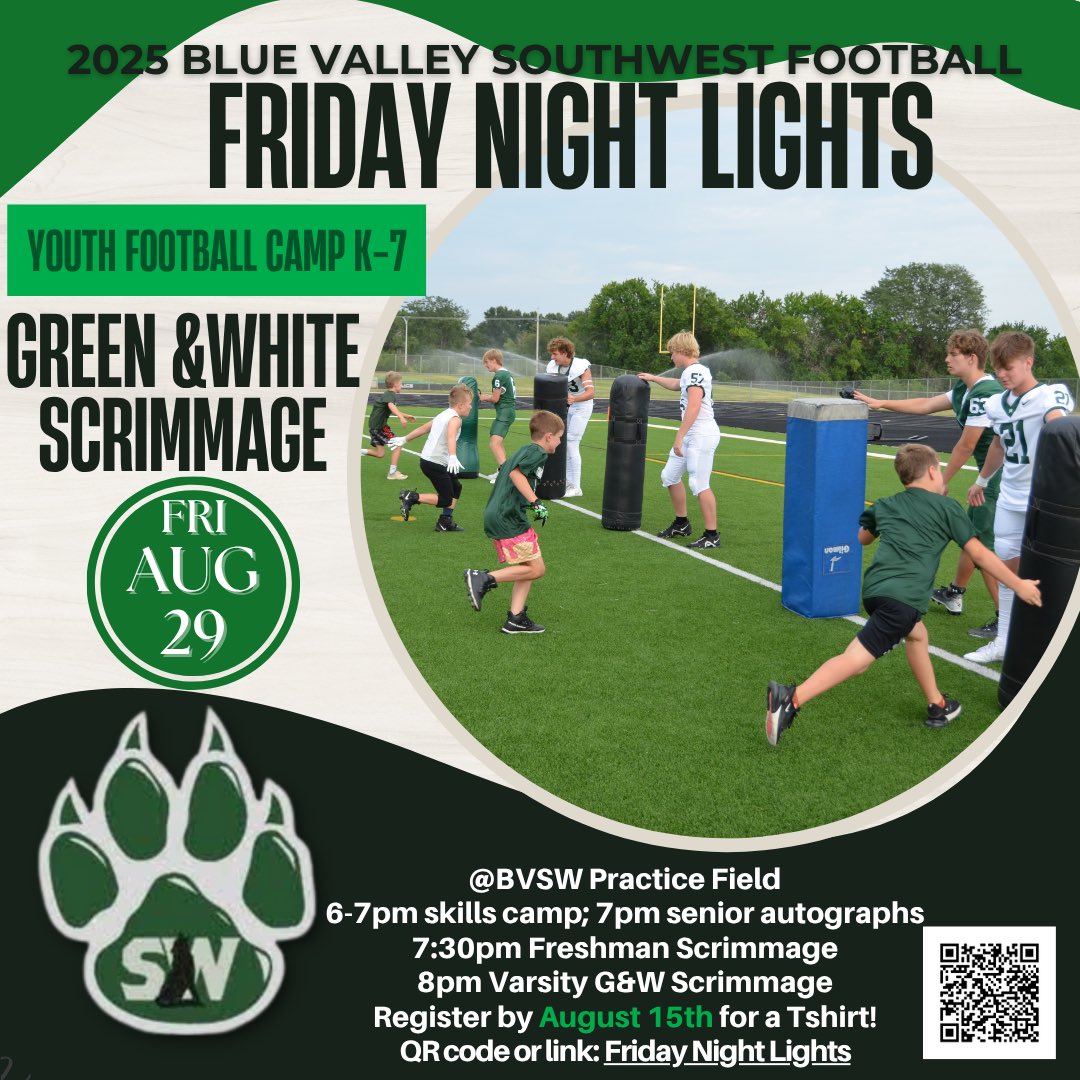 Blue Valley Southwest Football tweet media